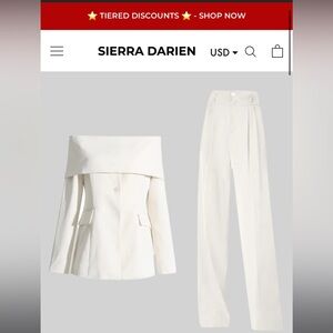BNWT Sierra Darien suit, small